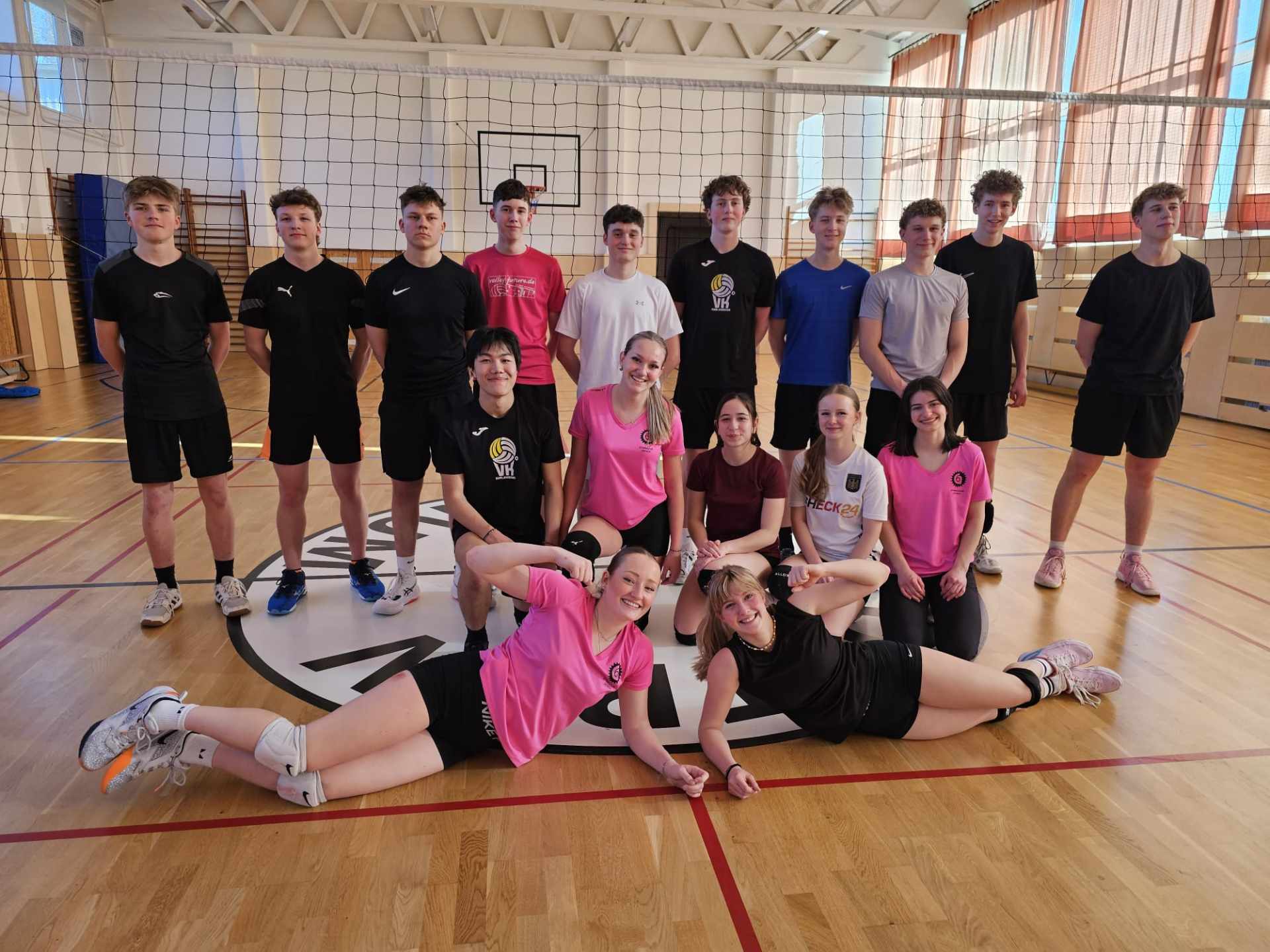 Volejbalové utkání - GO vs. G Schwarzenberg