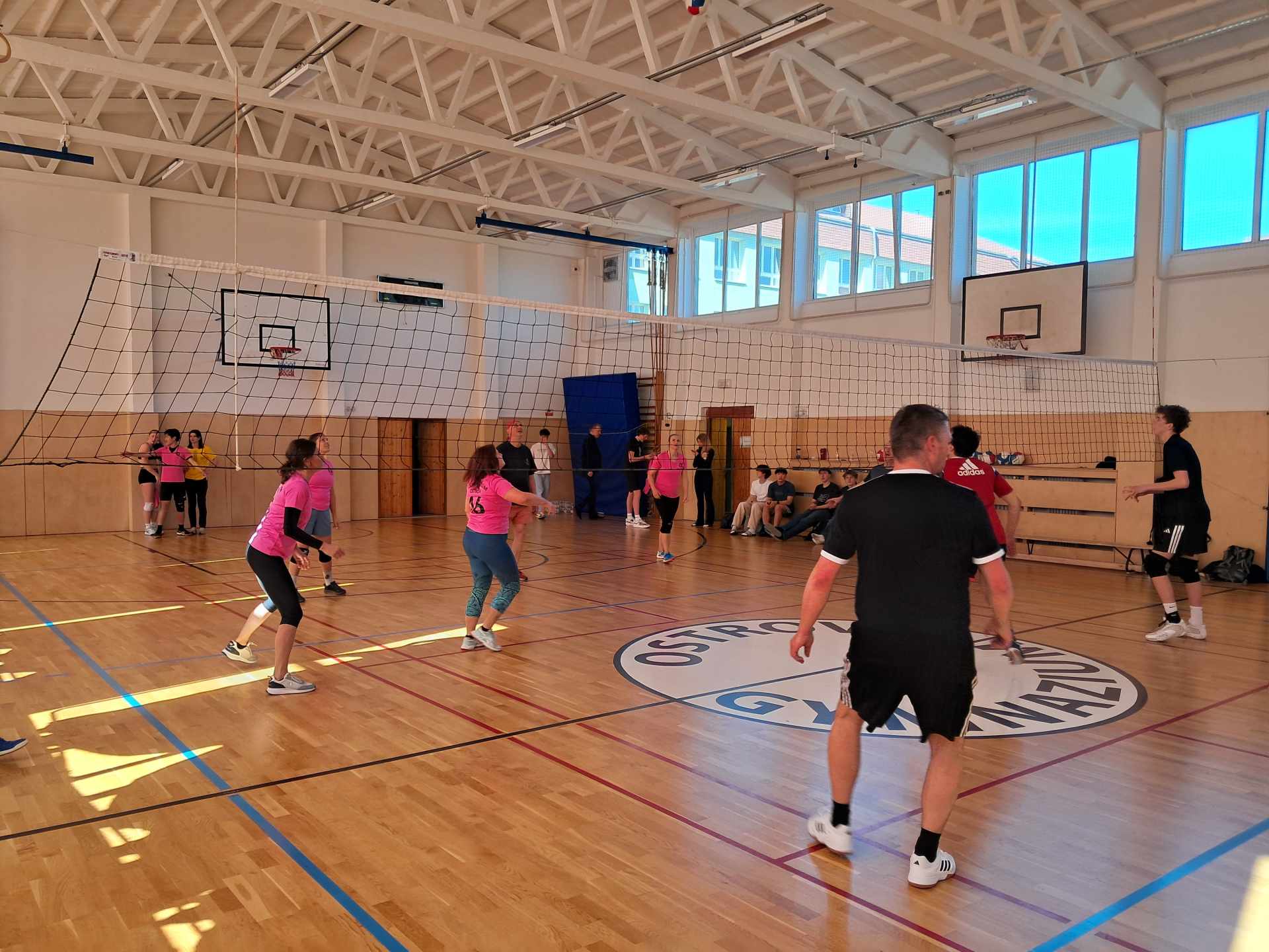 Volejbalové utkání - GO vs. G Schwarzenberg