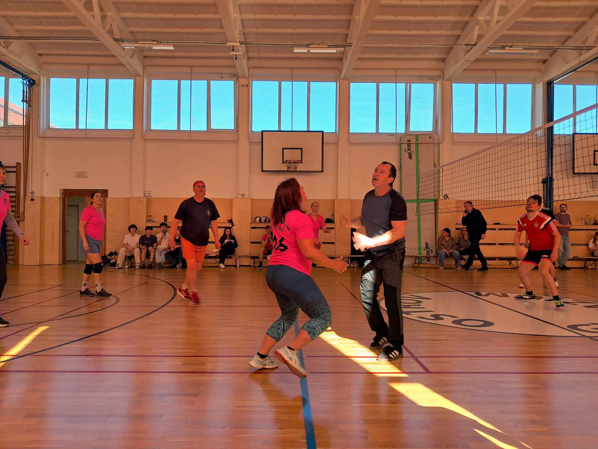 Volejbalové utkání - GO vs. G Schwarzenberg