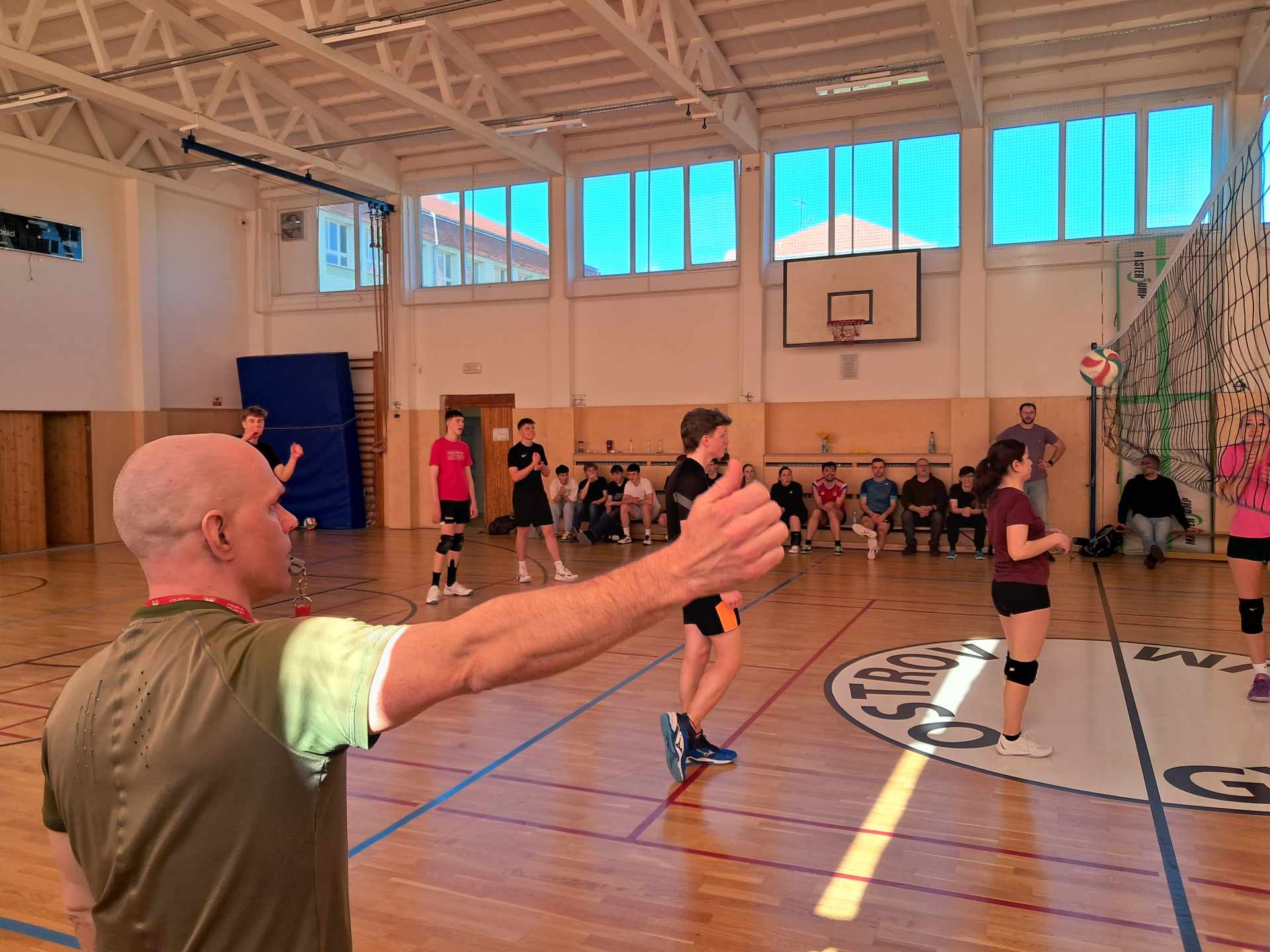 Volejbalové utkání - GO vs. G Schwarzenberg