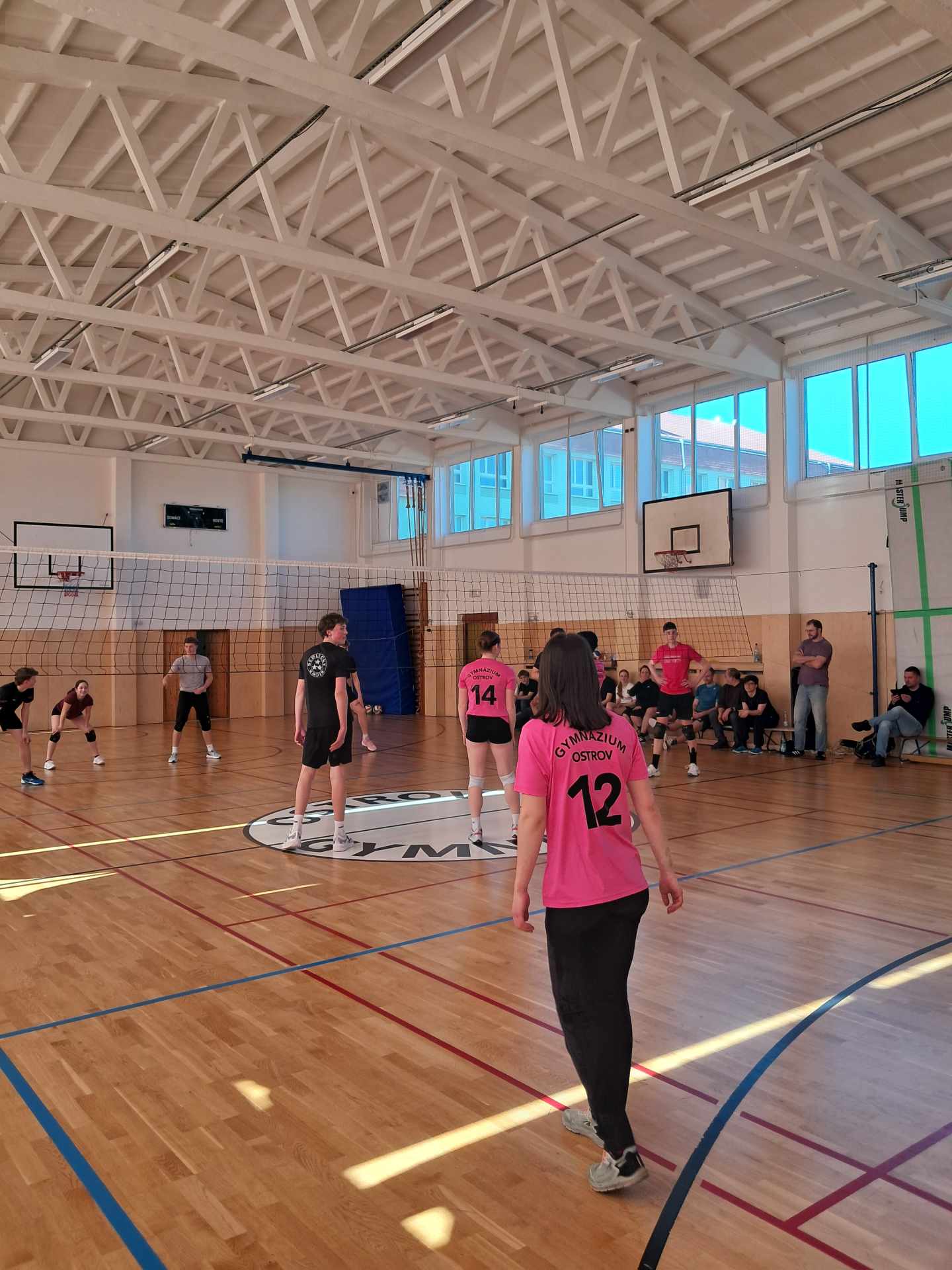 Volejbalové utkání - GO vs. G Schwarzenberg
