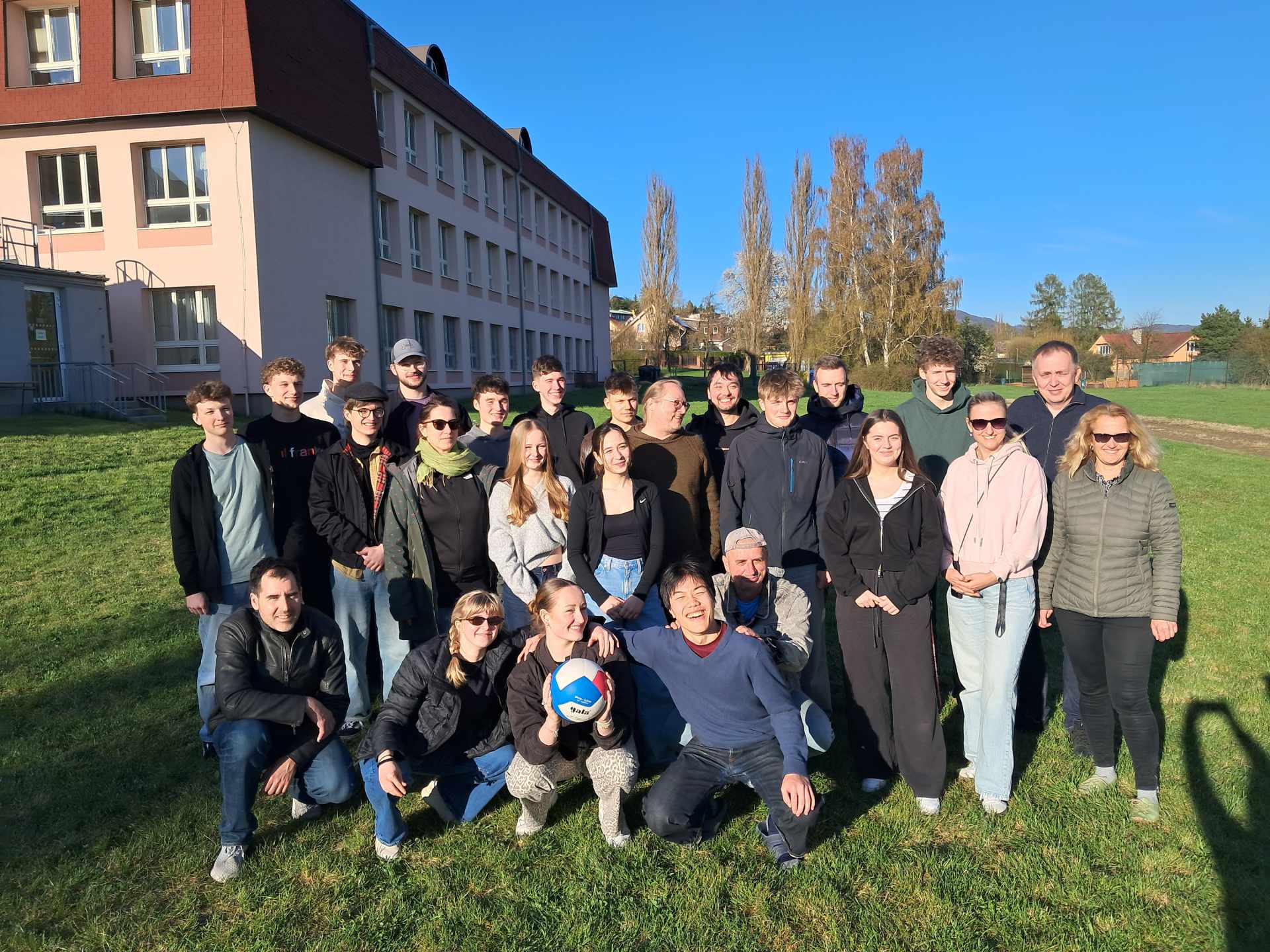 Volejbalové utkání - GO vs. G Schwarzenberg