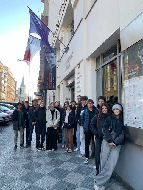 Návštěva Francouzského institutu v Praze