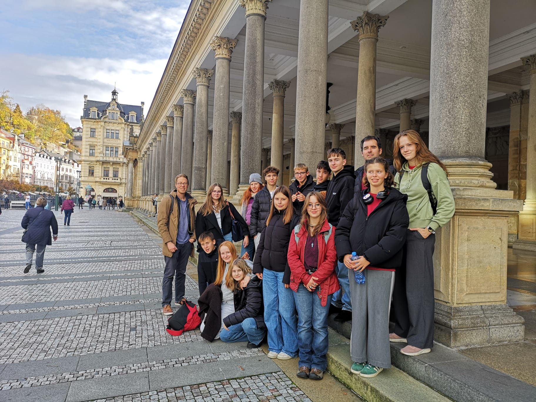 Návštěva z Gymnázia v Hofu