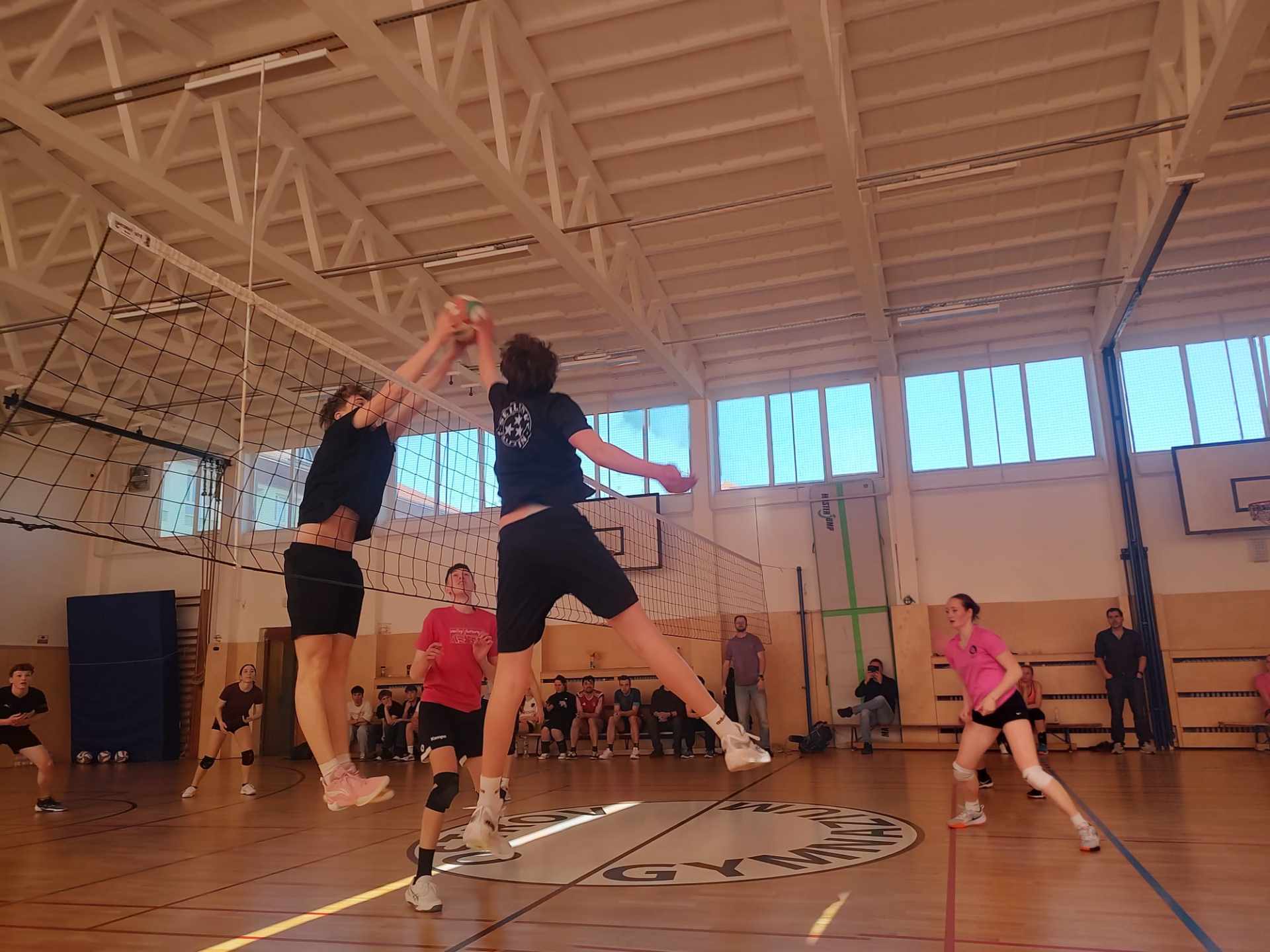 Volejbalové utkání - GO vs. G Schwarzenberg