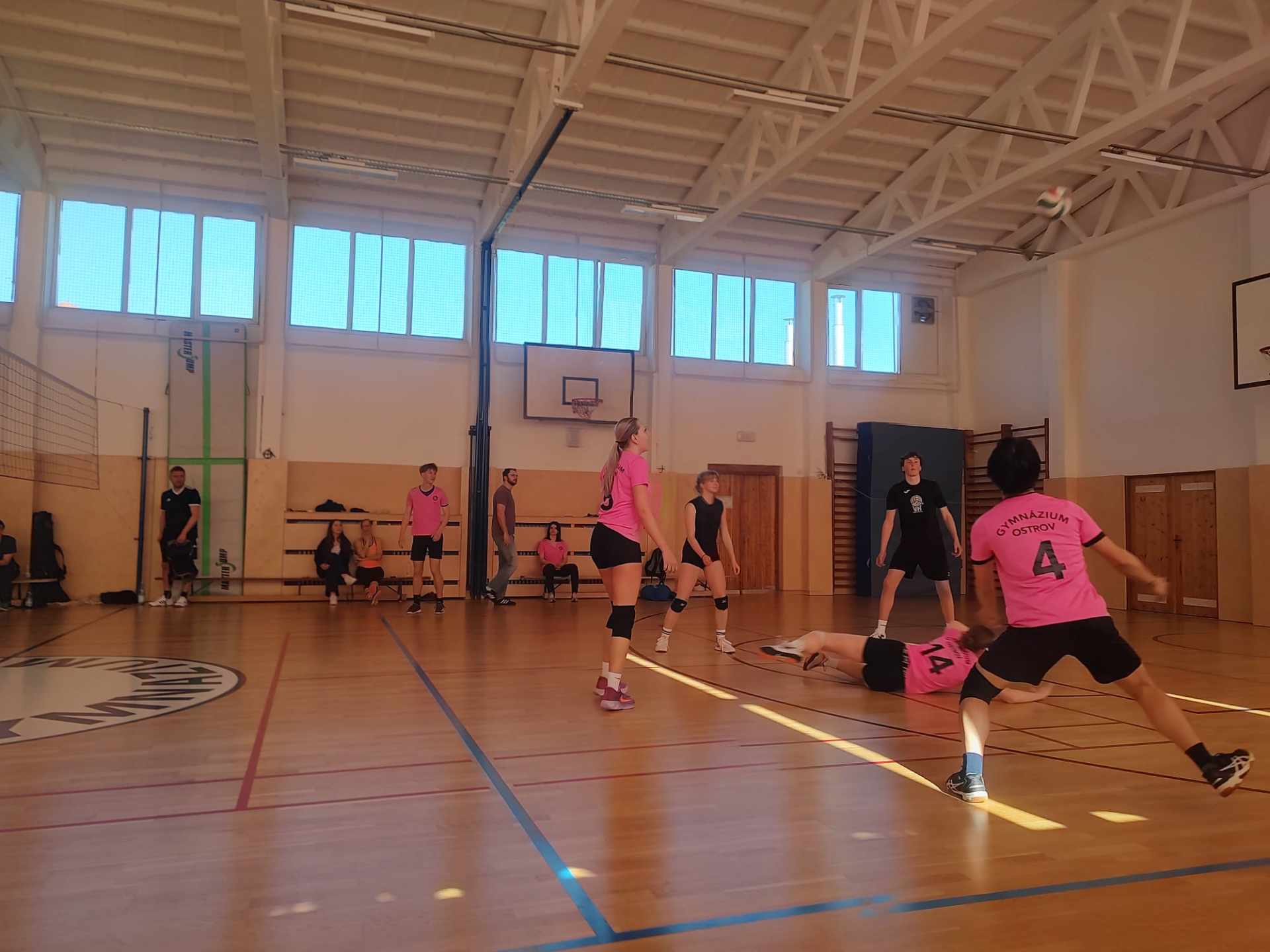 Volejbalové utkání - GO vs. G Schwarzenberg