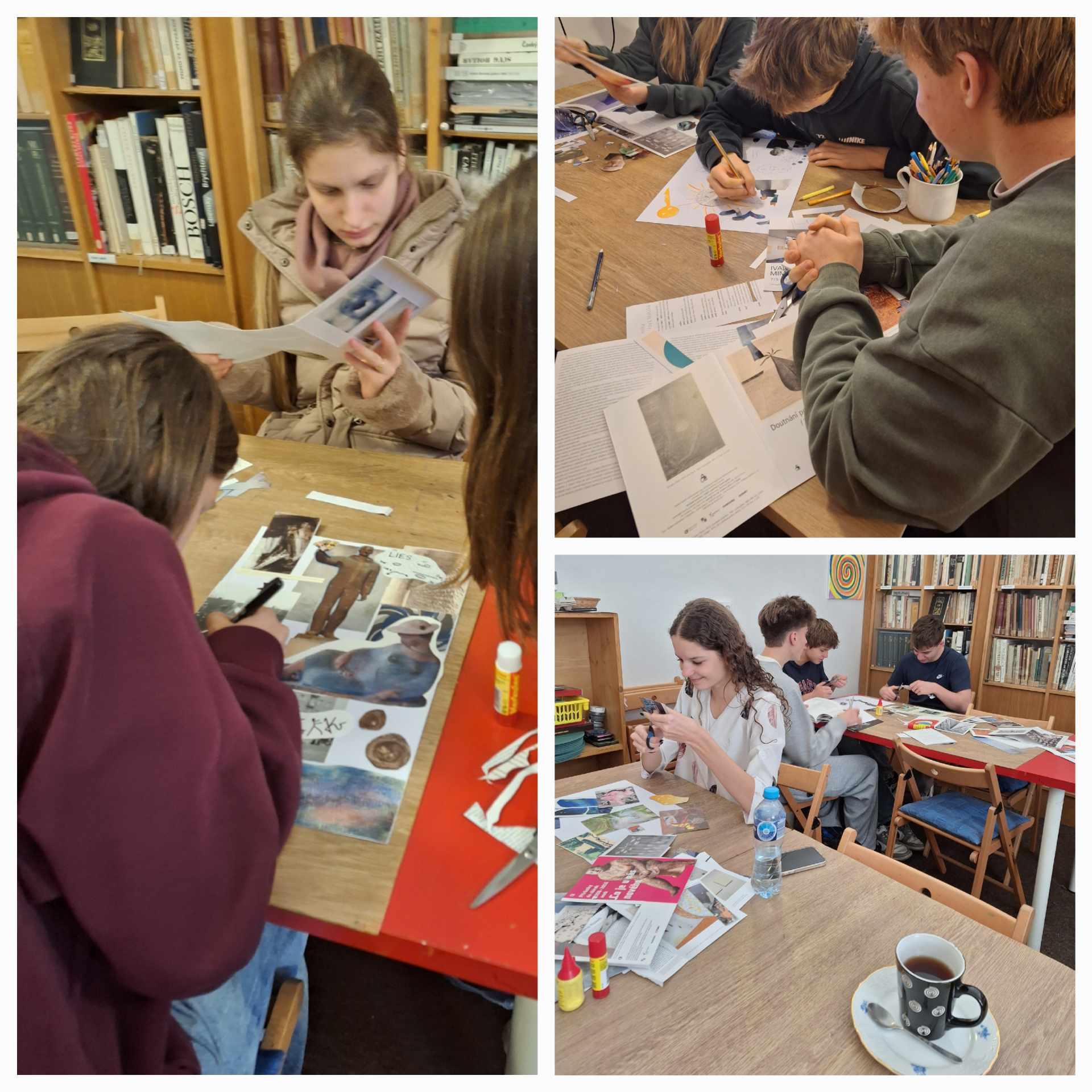 Koláž a Adolf Hoffmeister