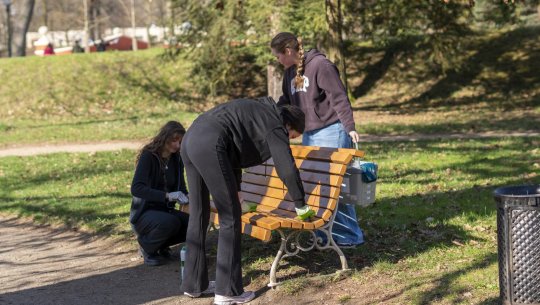 Úklid Zámeckého parku