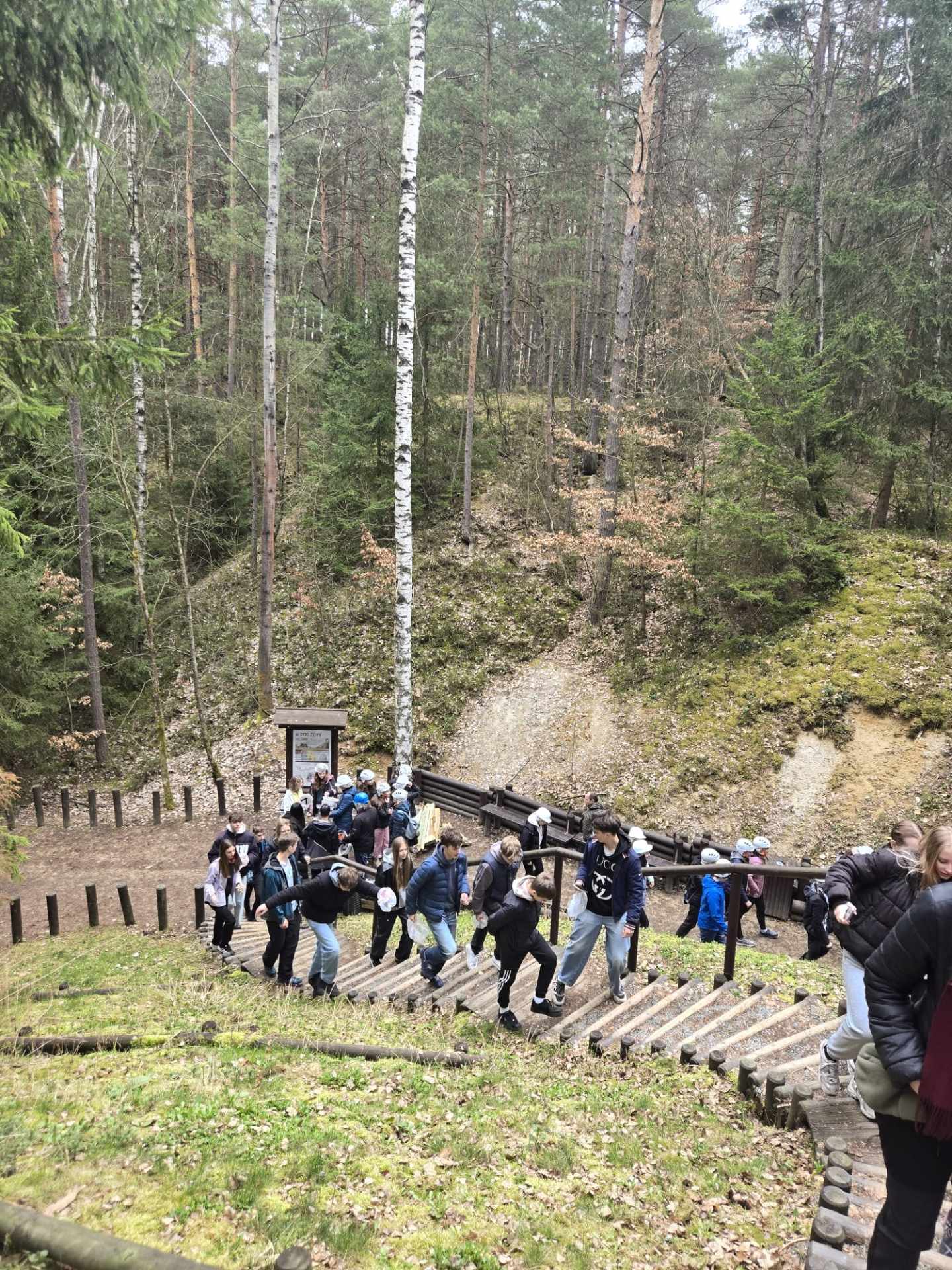 Kaolinový důl v Nevřeni