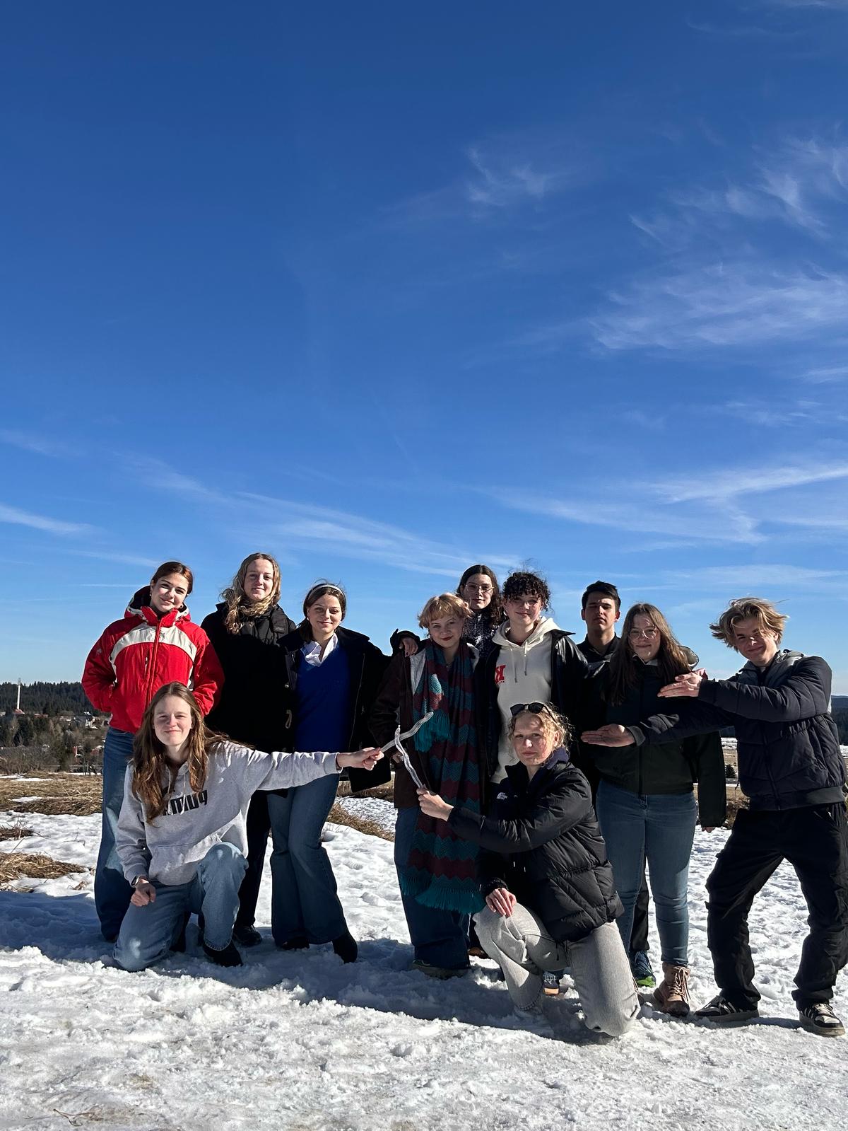 Výměna žáků s gymnáziem ve Schwarzenbergu