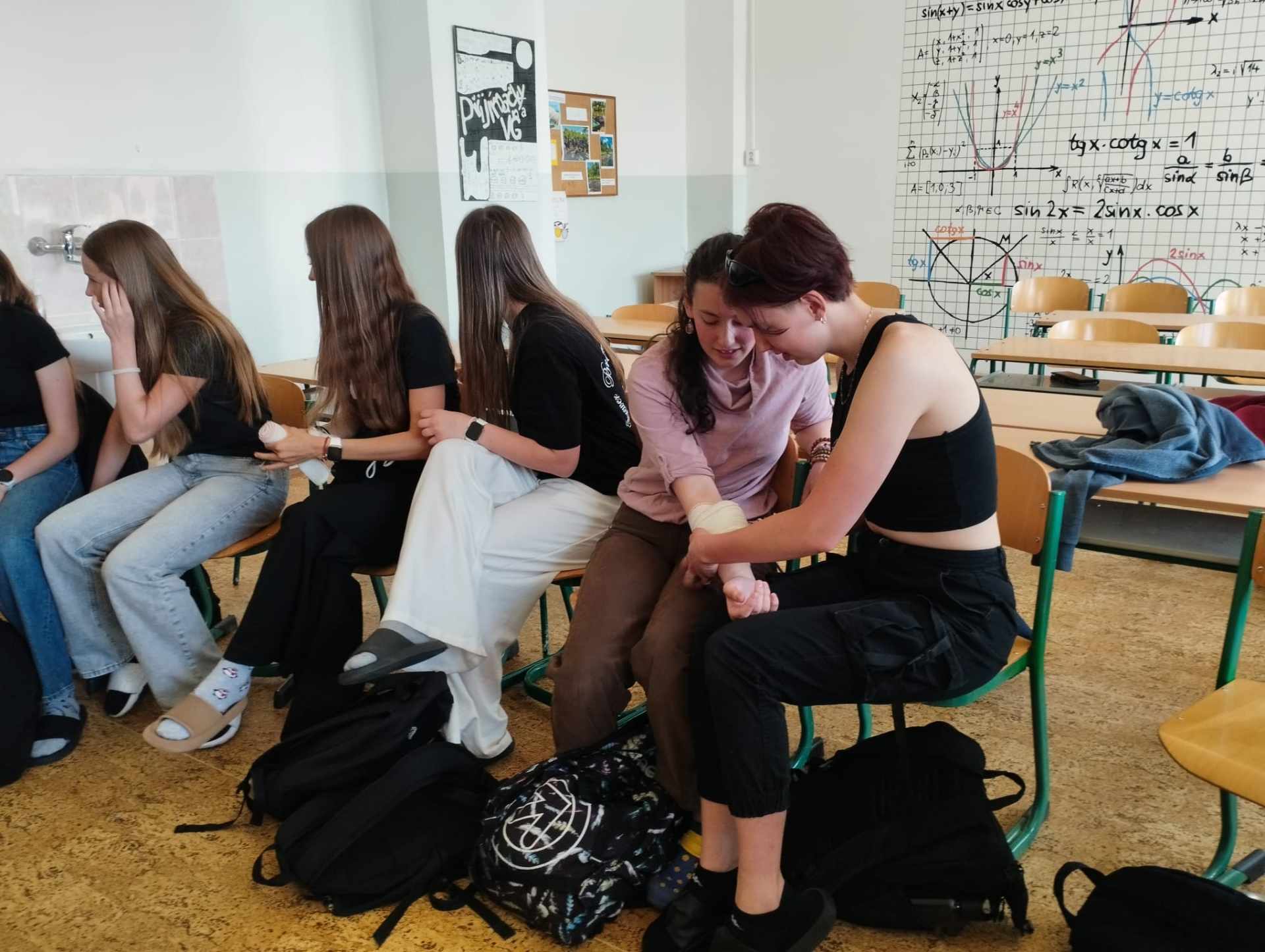 Žáci SZŠ v GO