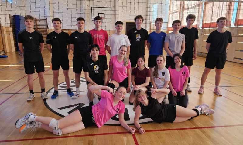 Volejbalové utkání - GO vs. G Schwarzenberg