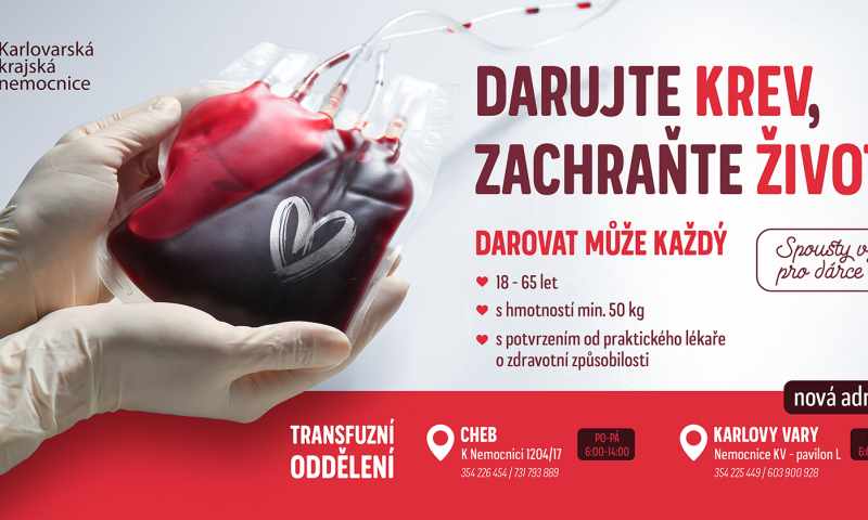 Darování krve v KKN