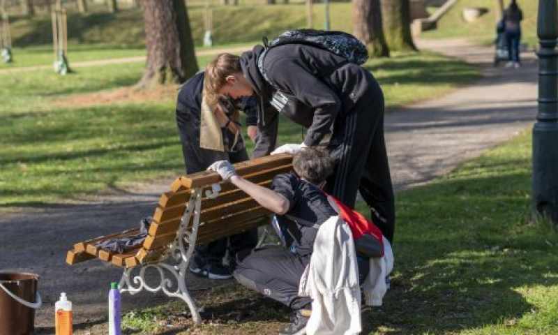 Úklid Zámeckého parku