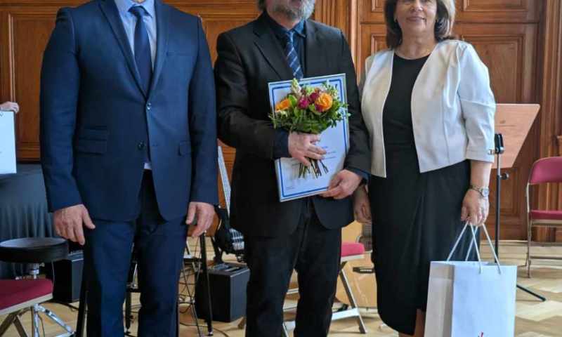 Oceněný učitel Mgr. Libor Velička