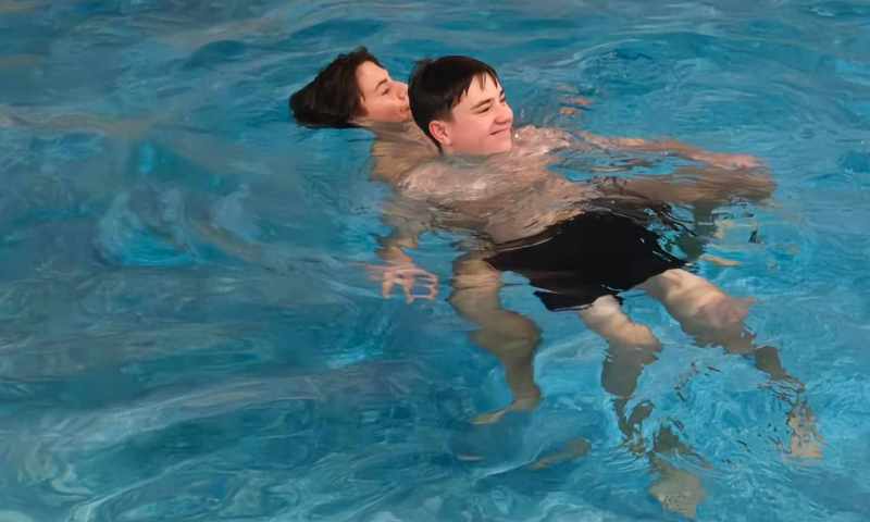 Žáci třídy V4.B v Nových Hamrech