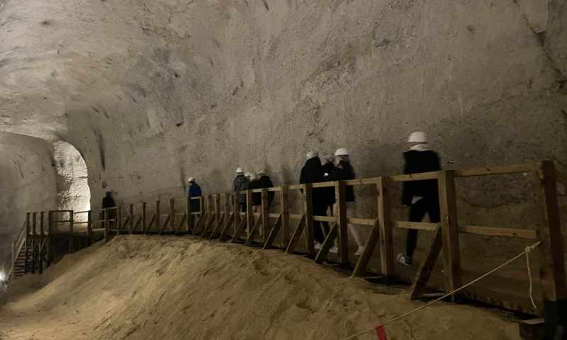 Kaolinový důl v Nevřeni