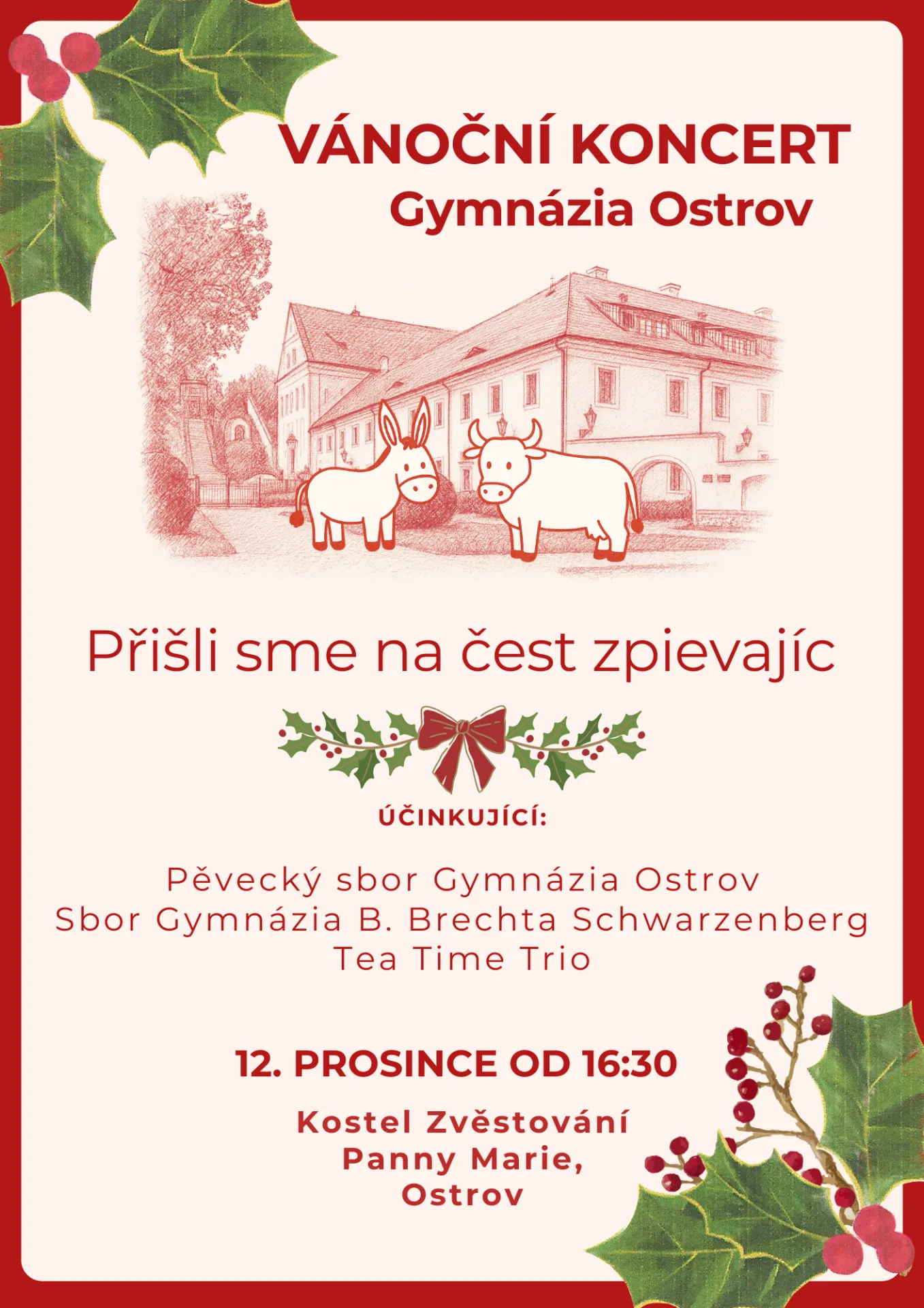 Vánoční koncert GO dne 12. 12. 2025